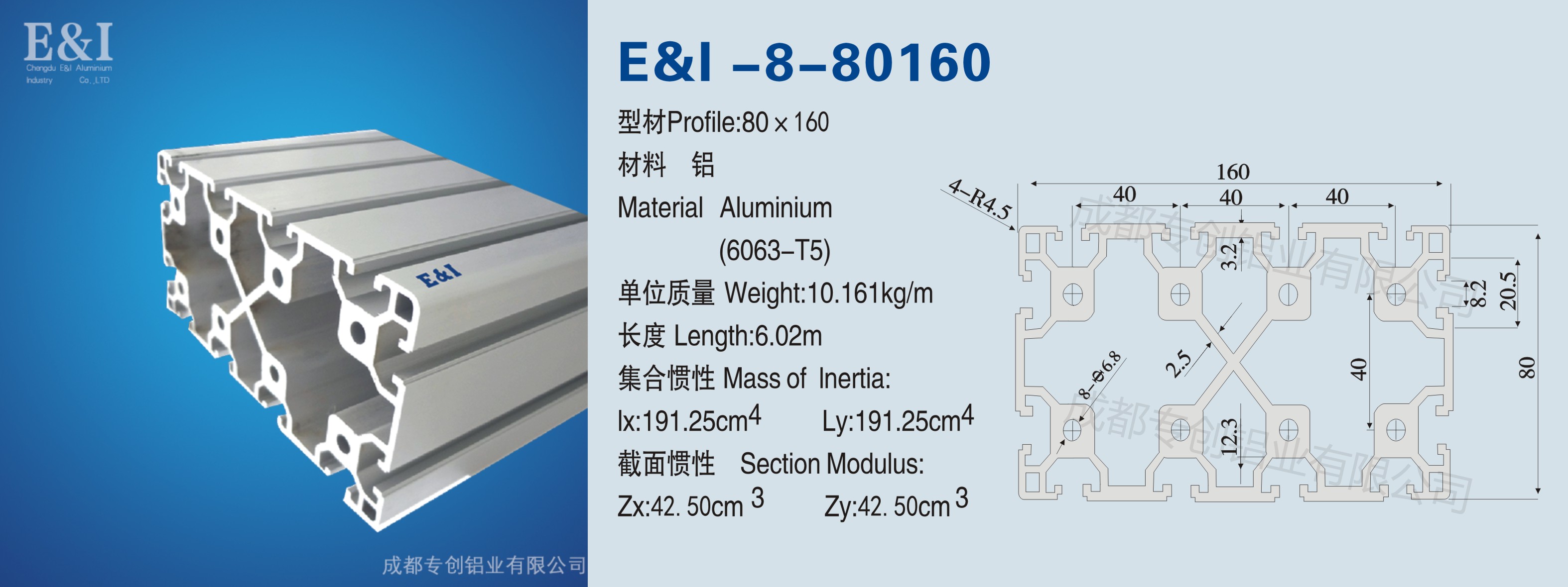 80160鋁型材