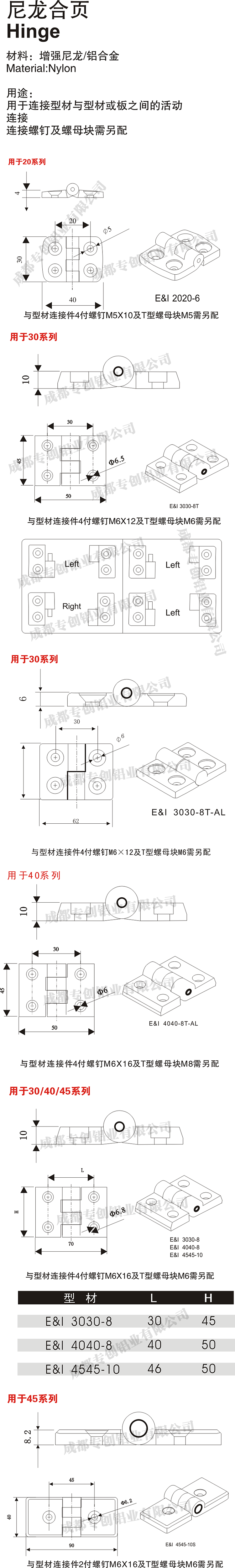 貴州機械設備型材配件